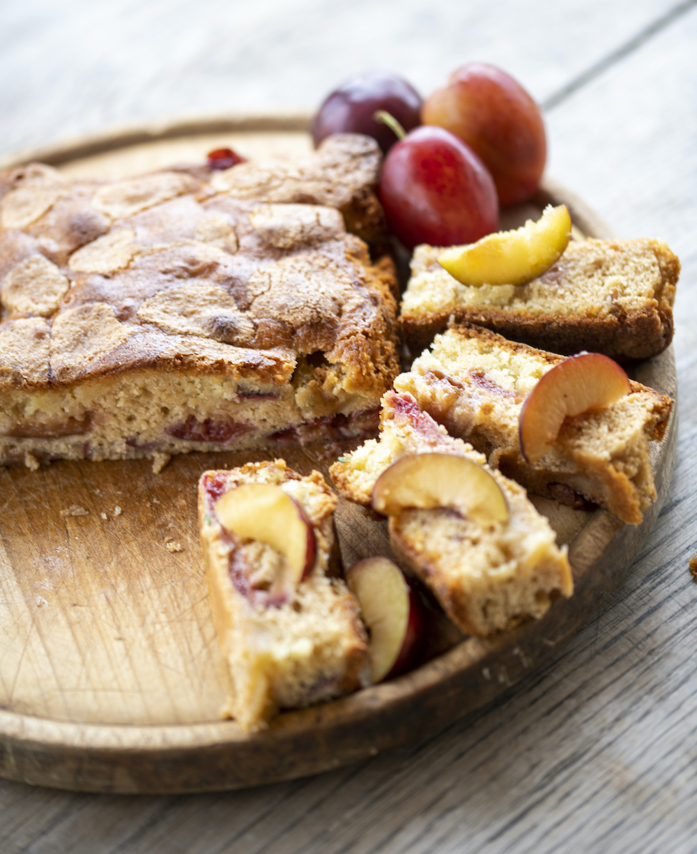Apple &amp; Plum Frangipane Slice Journal